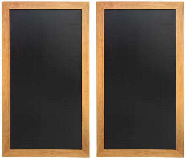 "Zwei zum Preis von einer - Longboard Teak 56,0 x 100,0 cm"